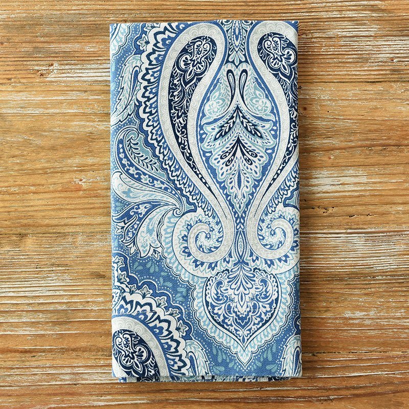 Ocean Paisley Napkin