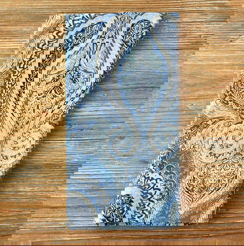 Ocean Paisley Napkin