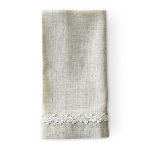 Flax Diana Lace Napkin
