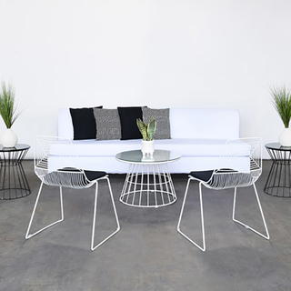White Soho Chair - view 6