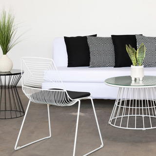White Soho Chair - view 7