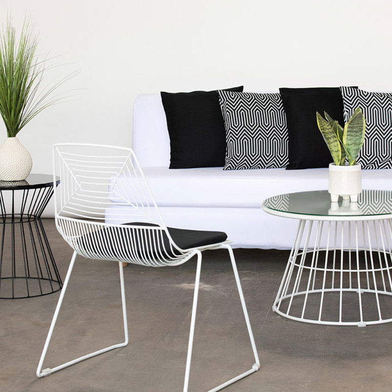 White Soho Chair - view 7 of 7