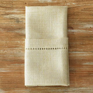 Sand Hemstitch Napkin - view 1