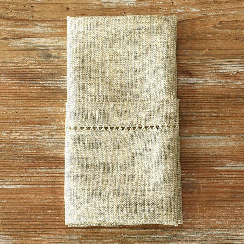 Sand Hemstitch Napkin - view 1 of 2