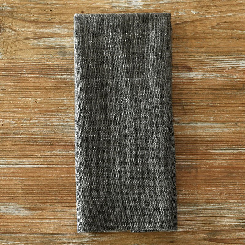 Gray Metallic Burlap - view 4 of 4