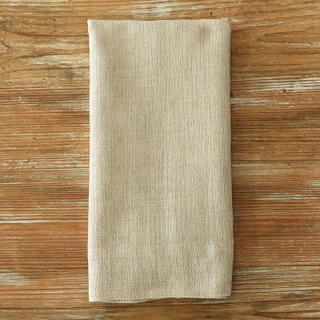 Flax Metallic Burlap - view 3