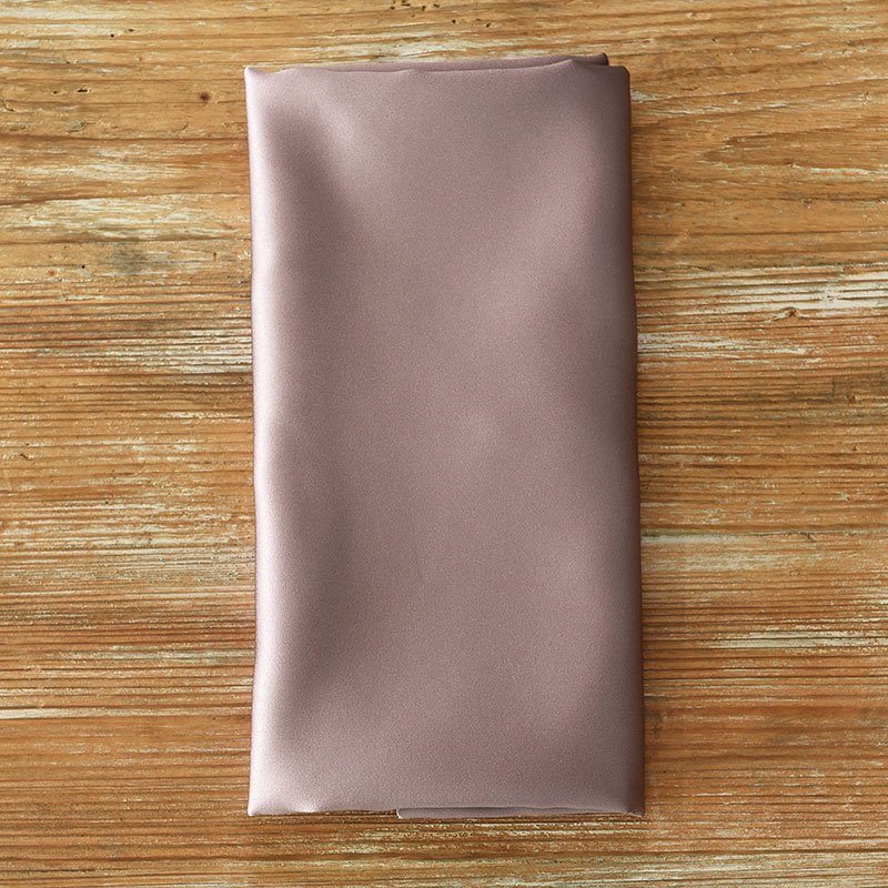 Evening Mauve Satin Napkin - view 1 of 2
