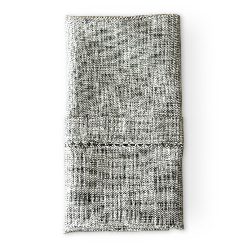 Platinum Hemstitch Napkin - view 2 of 2