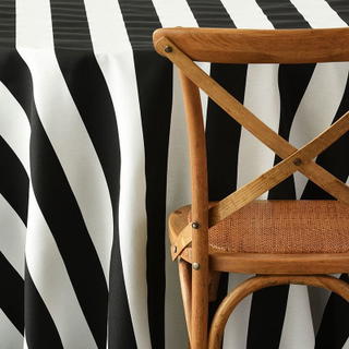 Black Awning Stripe - view 2
