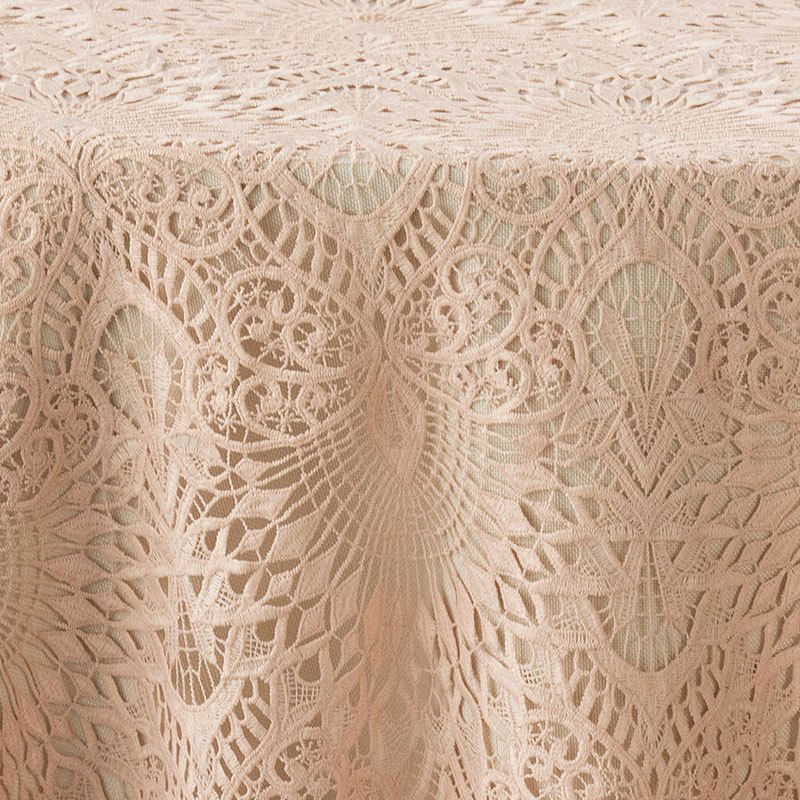 Blush Peacock Lace