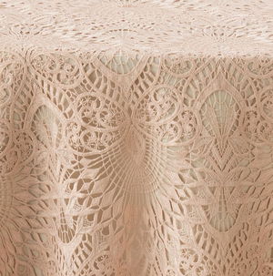 Blush Peacock Lace