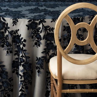 Navy Jasmine Lace - view 2