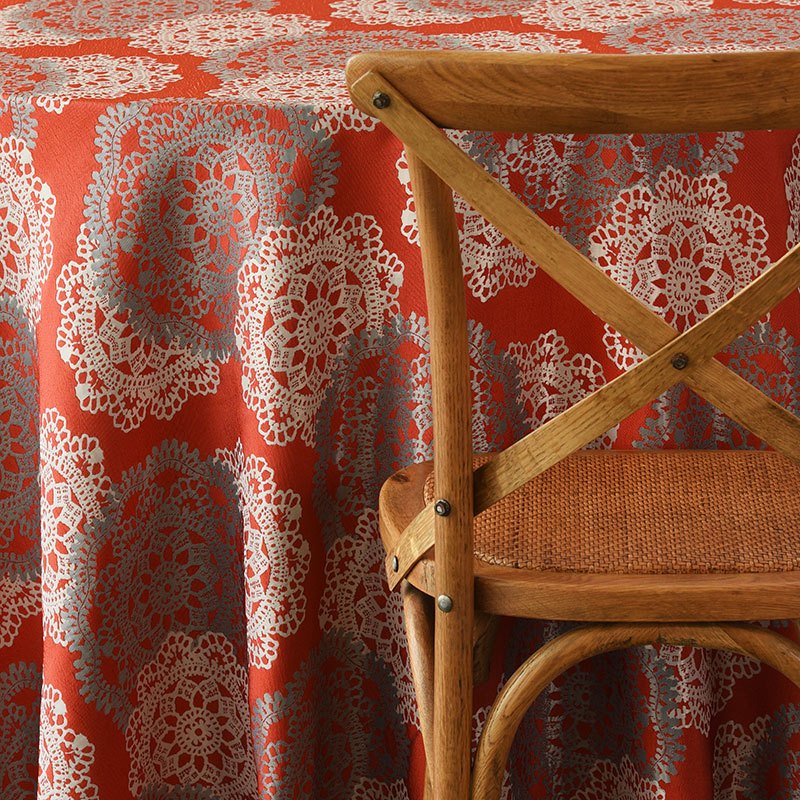 Red Big Lace - Reverse - view 2 of 3