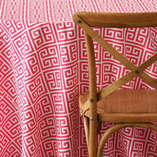 Hot Pink Greek Key - DISCONTINUED - view 2