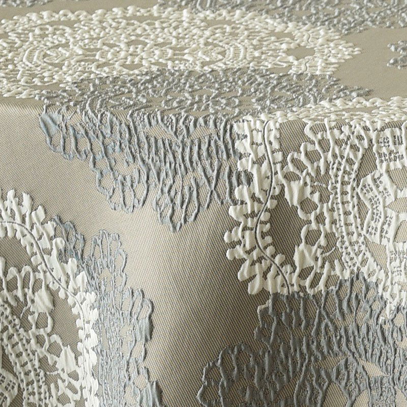 Silver Big Lace