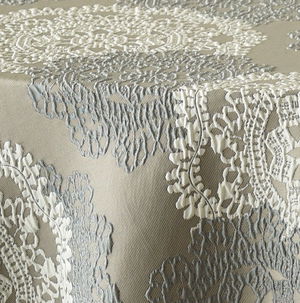 Silver Big Lace