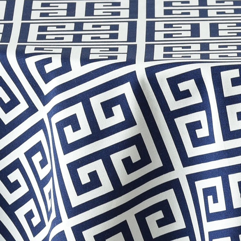 Navy Greek Key - view 3 of 3