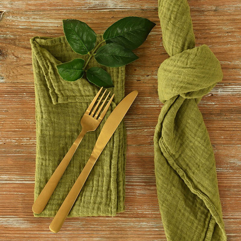 Olive Terra Napkin - view 2 of 3