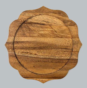 Natural Acacia Charger