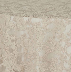 Taupe Vintage Lace