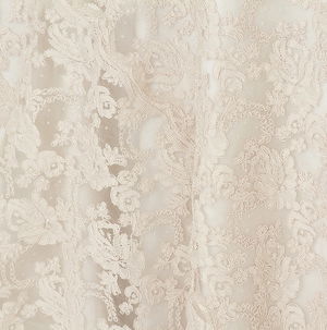 Taupe Vintage Lace