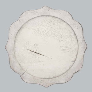 Whitewash Acacia Charger