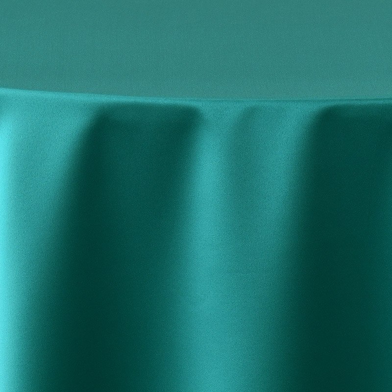 Crepe Teal Lamour Satin