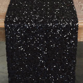 Black Sequin Taffeta - view 3