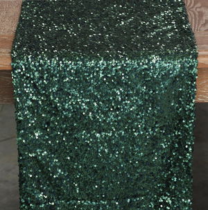 Emerald Sequin Taffeta