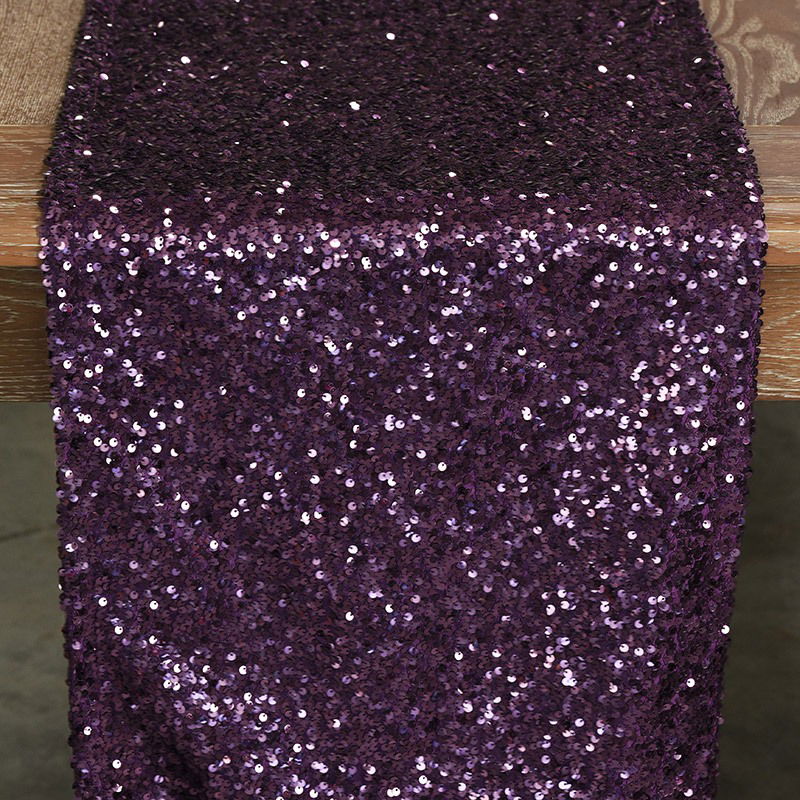 Purple Sequin Taffeta - view 3 of 3