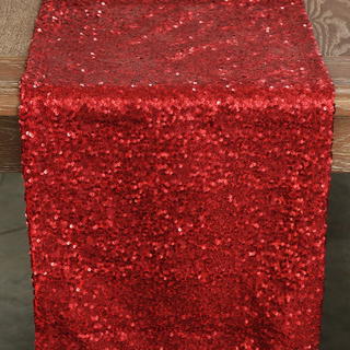 Red Sequin Taffeta - view 3