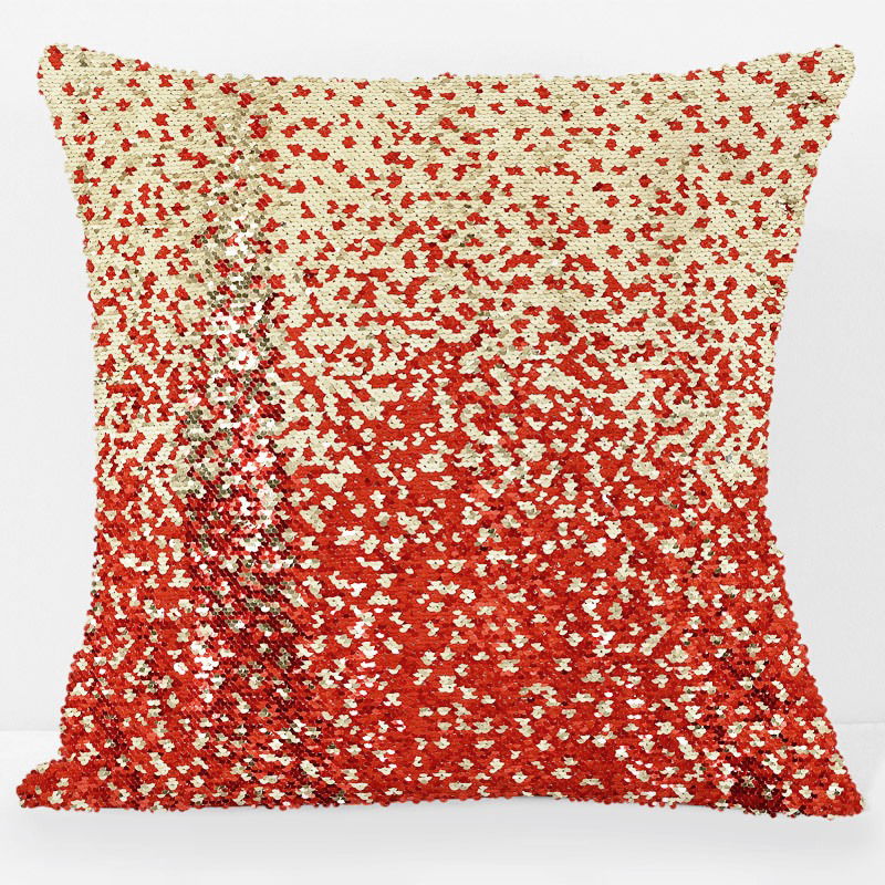 Red and Gold Ombre Sequin - view 5 of 5