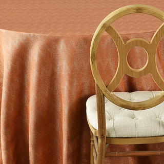 Tangerine Chevron - view 2
