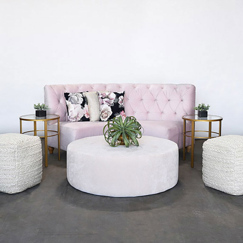 Pink Sky Sofa