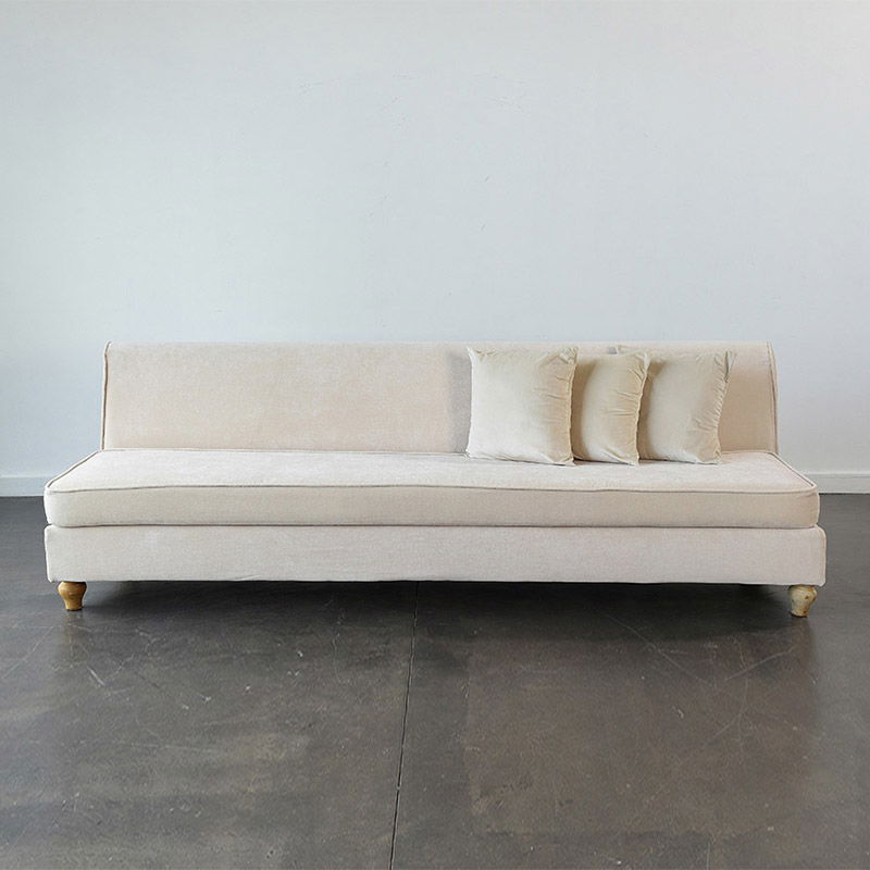 Oatmeal Velluto Sofa