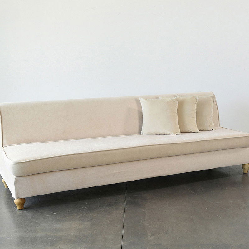 Oatmeal Velluto Sofa