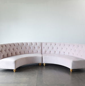 Pink Sky Sofa