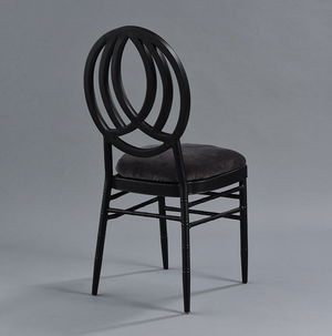 Black Phoenix Chair with Black Velvet - Patented Design