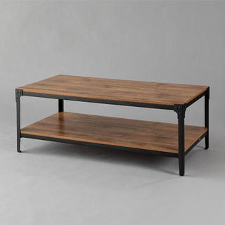 Black with Natural Wood Pasadena Coffee Table - view 1