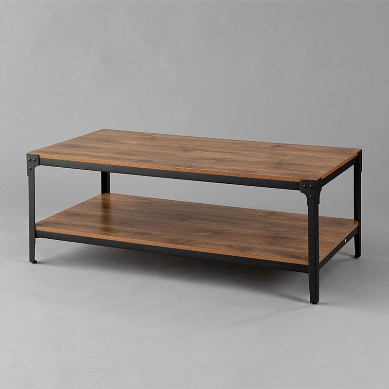 Black with Natural Wood Pasadena Coffee Table - view 1 of 2