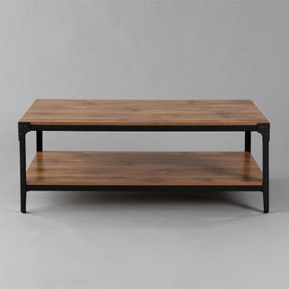 Black with Natural Wood Pasadena Coffee Table - view 2