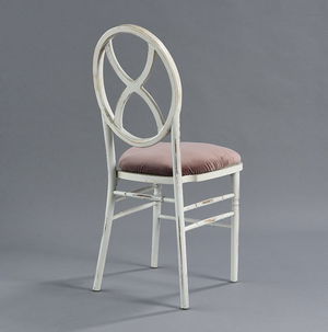 Lugano Chair with Rose Velvet