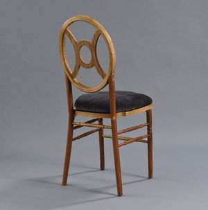 Verona Chair with Black Velvet