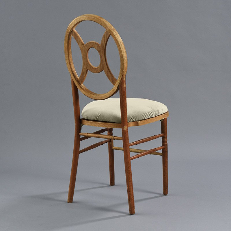 Verona Chair with Oatmeal Velvet