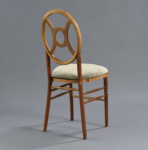 Verona Chair with Oatmeal Velvet