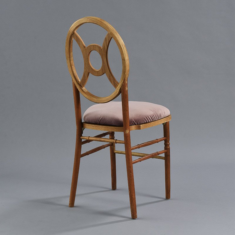 Verona Chair with Rose Velvet