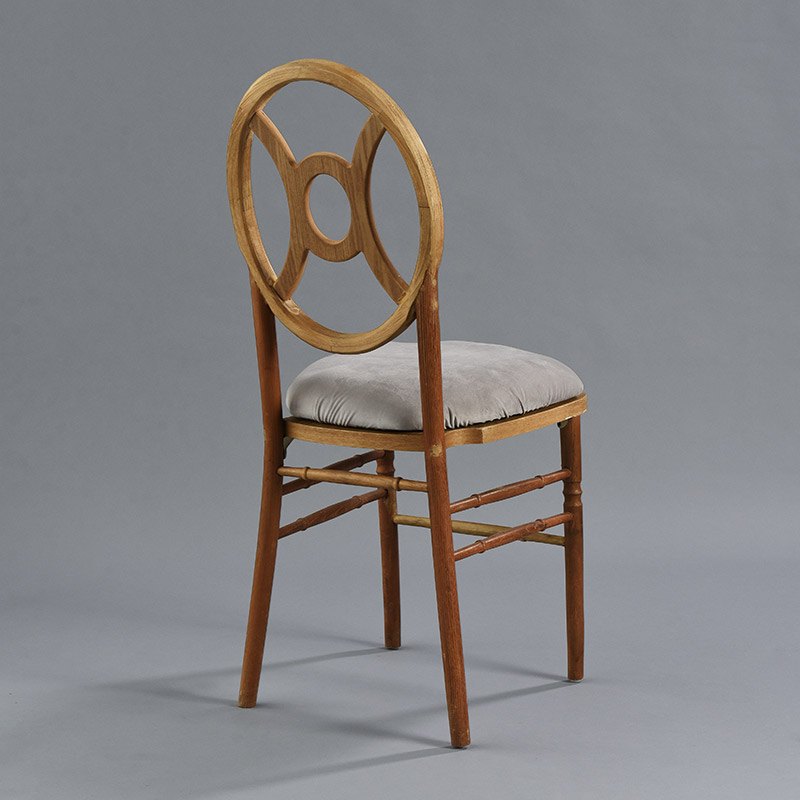 Verona Chair with Steel Velvet