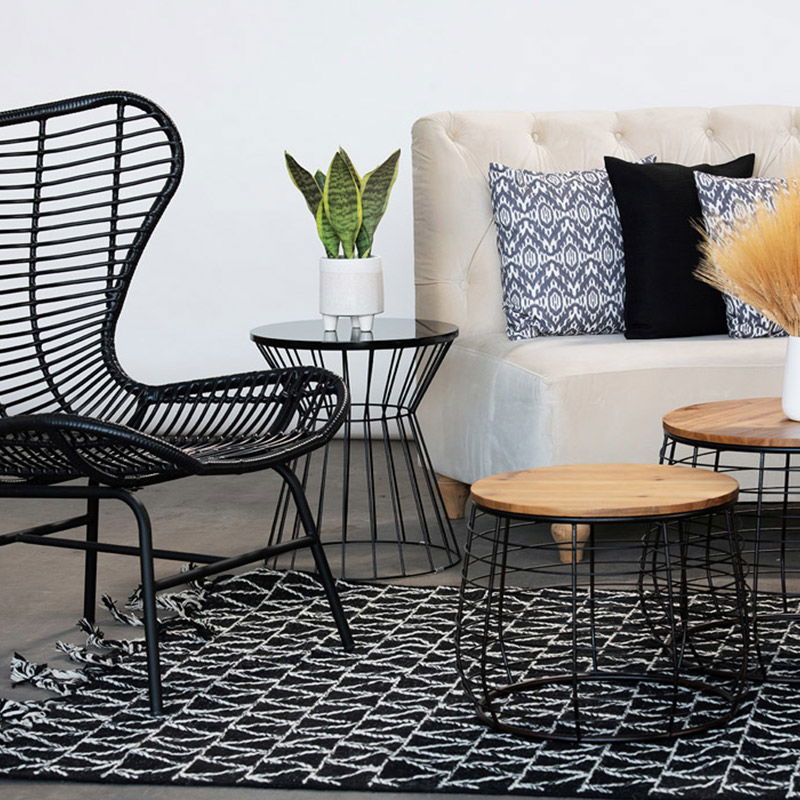 Palm Springs Chair Black