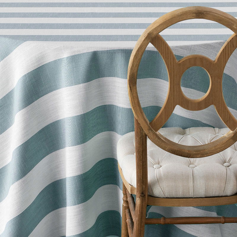 Aqua Essex Stripe