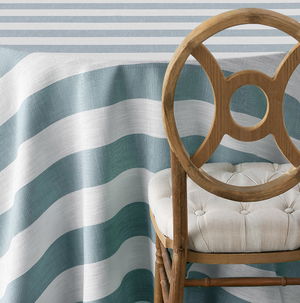 Aqua Essex Stripe